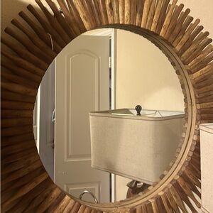Baseball bat mirror